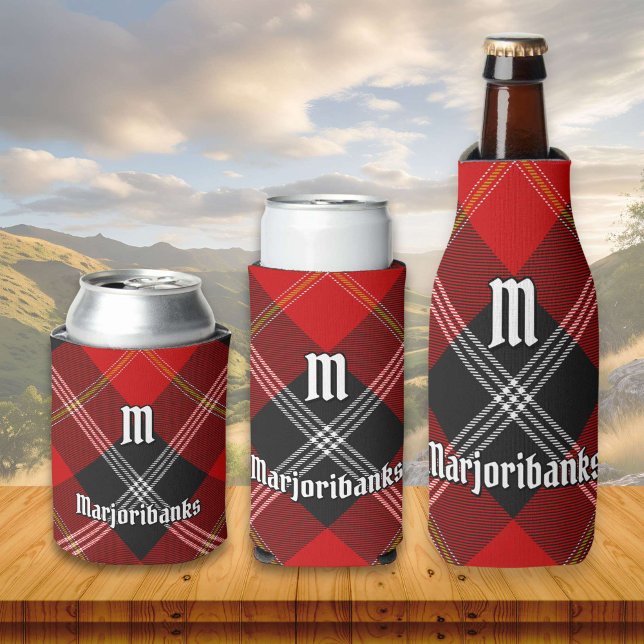 Rafraîchisseur Pour Canette Clan Marjoribanks Tartan (Créateur téléchargé)