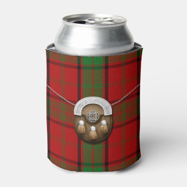 Rafraîchisseur Pour Canette Clan Maxwell Tartan Et Sporran (Can devant)
