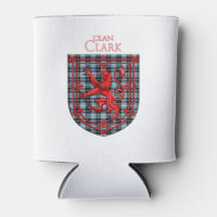 Clark Tartan Scottish Plaid Lion Rampant