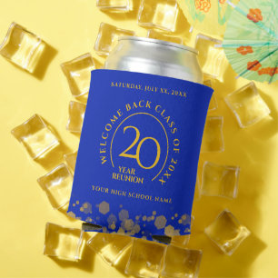 Rafraîchisseur Pour Canette Classe école Blue & Gold Reunion