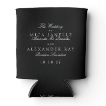 Classique Formal Elegant noir & blanc Mariage cade