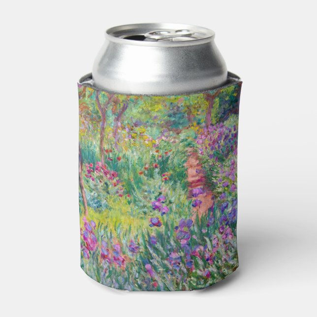 Rafraîchisseur Pour Canette Claude Monet - Le jardin d'Iris à Giverny (Can devant)