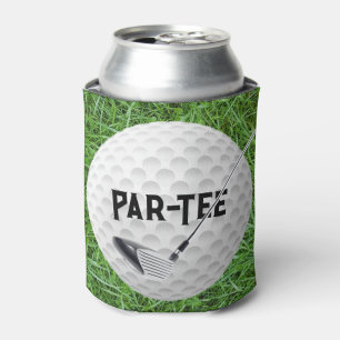 Rafraîchisseur Pour Canette Club de golf avec Ball On Green Grass