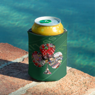 Rafraîchisseur Pour Canette Club - Las Vegas - Forme de carte de jeu