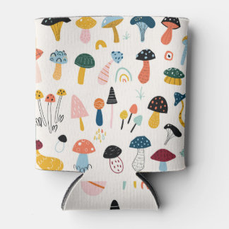 Rafraîchisseur Pour Canette Collection de champignons d'automne