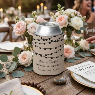 Rafraîchisseur Pour Canette Collection de Mariages Rustic Kraft