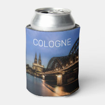 Cologne Cityscape Allemagne Dom Souvenir de nuit