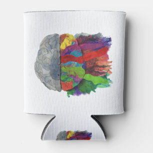 Rafraîchisseur Pour Canette Colorful Brain