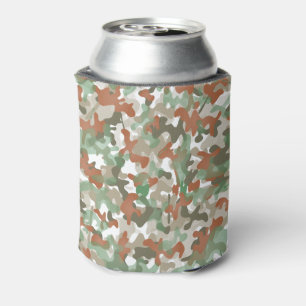 Rafraîchisseur Pour Canette Conception de camouflage camouflage vert dans des