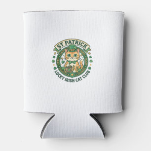 Rafraîchisseur Pour Canette Conception de T-shirt de chat mignon irlandais cha