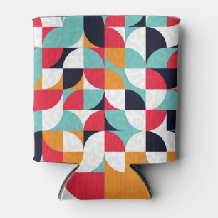 Rafraîchisseur Pour Canette Conception géométrique : Arrière - plan Stock Vint