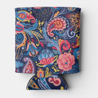 Rafraîchisseur Pour Canette Conception Motif vintage Paisley sans faille