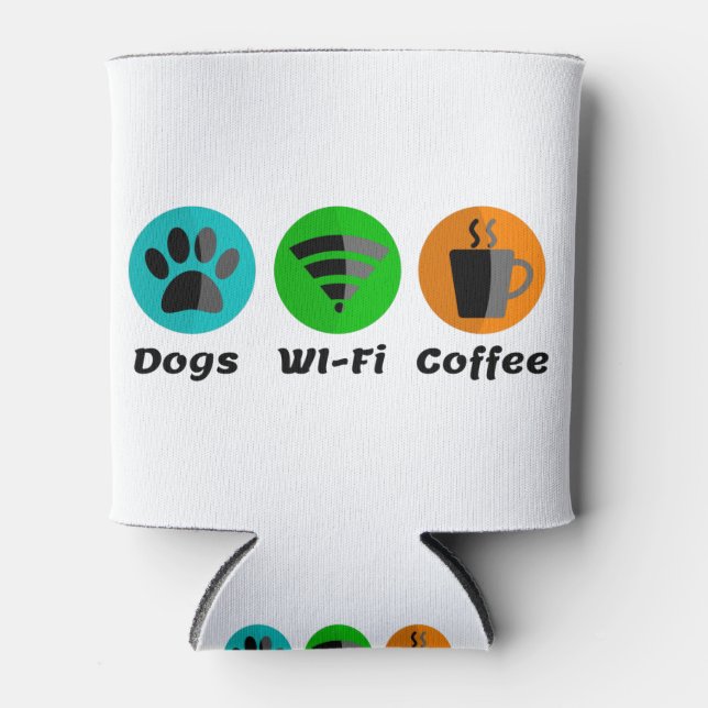 Rafraîchisseur Pour Canette Connexion Wi-Fi Pour Chiens Et Café (Devant)