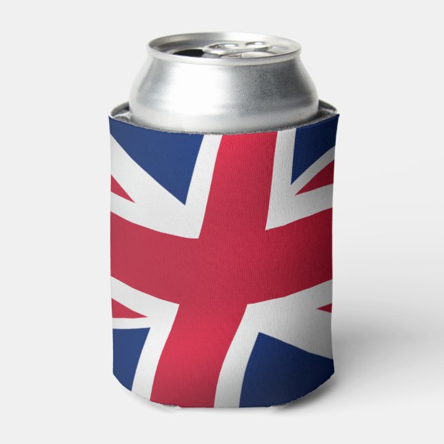 RAFRAÎCHISSEUR  POUR CANETTE COOL UNION JACK UK FLAG (Can devant)