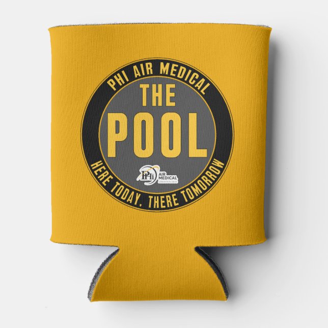 Rafraîchisseur Pour Canette Coozie de piscine (Devant)