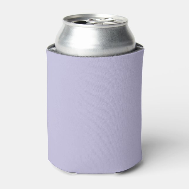 Rafraîchisseur Pour Canette Couleur claire en cuir massif pastel violet (Can devant)