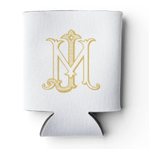 COULEUR ÉDITABLE JM Monogramme MJ Monogramme Can C