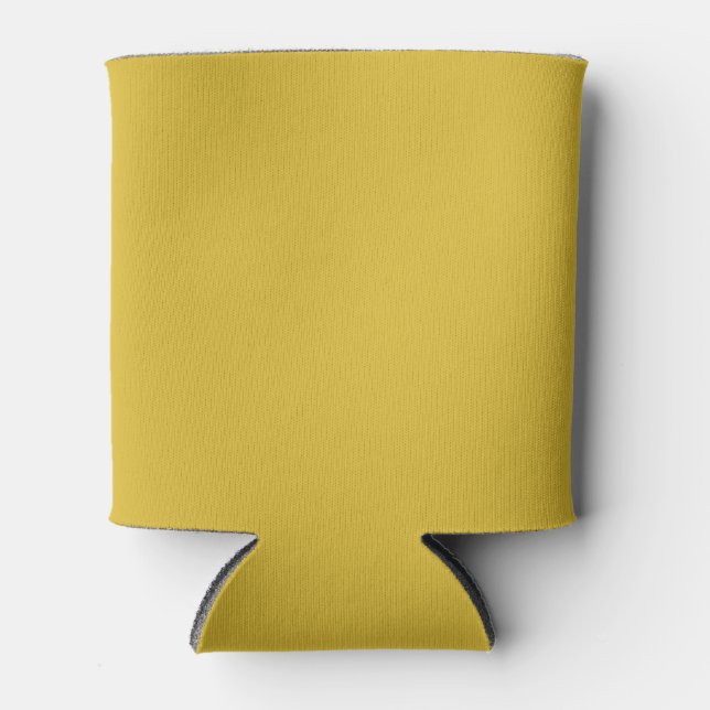 Rafraîchisseur Pour Canette Couleur unie Citron Brûlé (Devant)