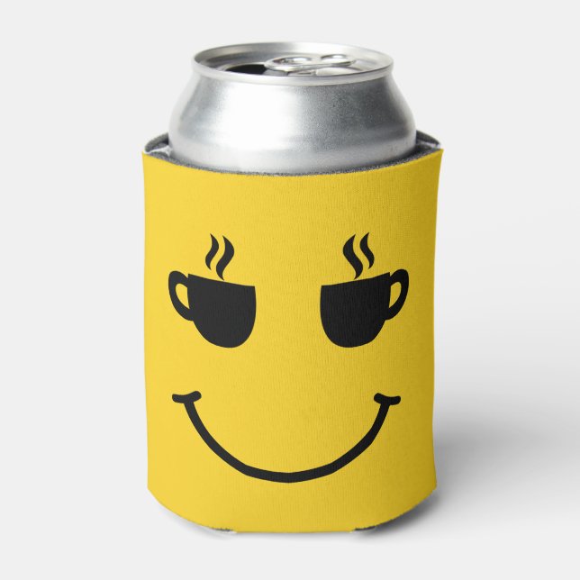Rafraîchisseur Pour Canette Coupe de café sourire (Can devant)