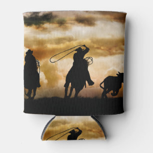 Rafraîchisseur Pour Canette Cow-boys lassant et bouvillons Country Western
