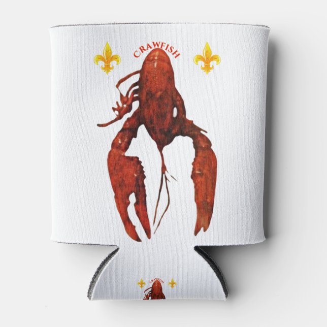 Rafraîchisseur Pour Canette Crawfish Can Cooler (Devant)