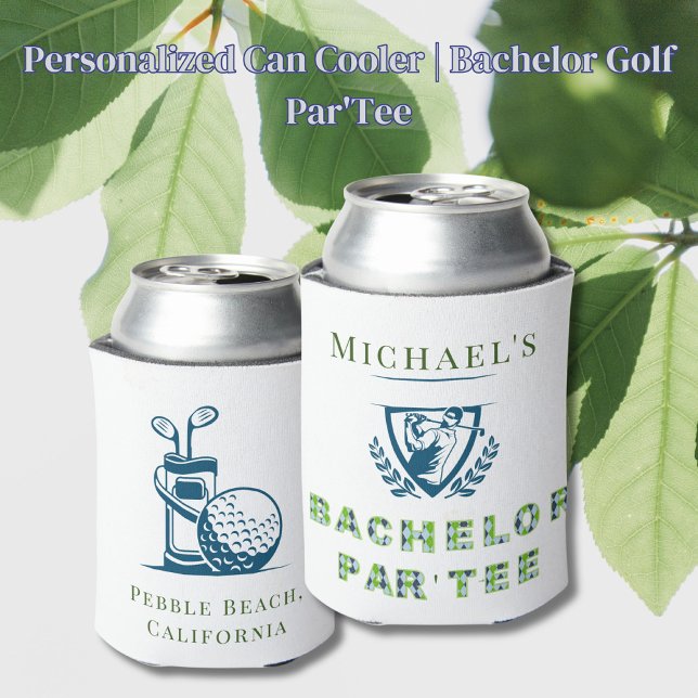 Rafraîchisseur Pour Canette Crayon personnalisé | Bachelor Golf Par'Tee (Créateur téléchargé)