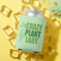 Crazy Plante Lady Cute Green Botaniste