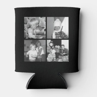 Rafraîchisseur Pour Canette Créer un collage Instagram avec 4 photos - Noir