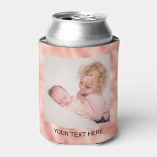 Rafraîchisseur Pour Canette Créez votre propre photo Rose Gold 2