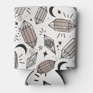 Rafraîchisseur Pour Canette Cristaux, Lune, Étoiles, Design Chevauché.