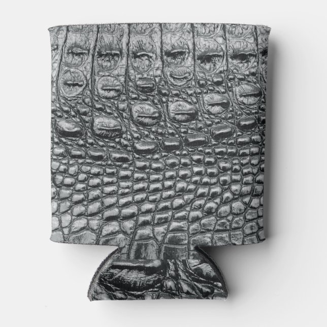 Rafraîchisseur Pour Canette Crocodile Noir : Météo Noire Mystique (Devant)