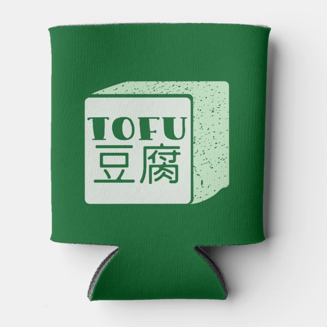 Rafraîchisseur Pour Canette Cube japonaise de tofu (Devant)