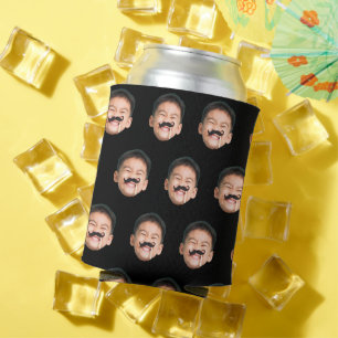Rafraîchisseur Pour Canette CusTom Face Anniversaire Favoris Bachelor Party No