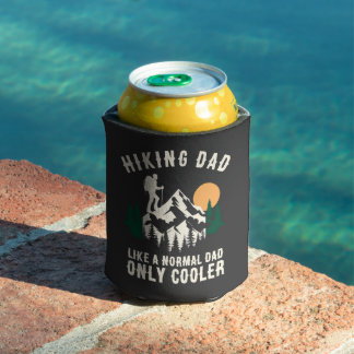 Rafraîchisseur Pour Canette Custom Hiking Dad Like A Normal Dad Only Cooler
