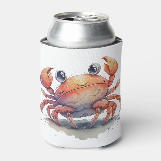 Rafraîchisseur Pour Canette Cute Crabe peut refroidir (Can devant)
