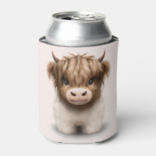 Rafraîchisseur Pour Canette Cute Highlands Scottish Cow