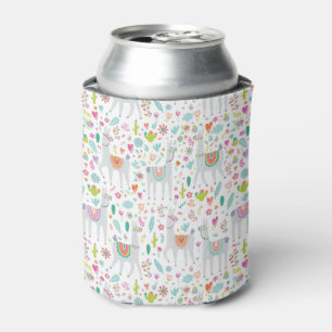 Rafraîchisseur Pour Canette Cute Pastel Llama Motif