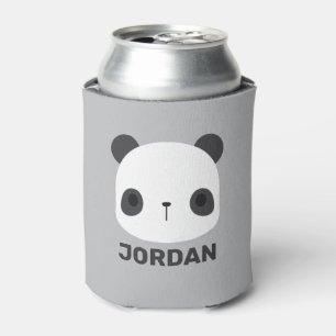 Rafraîchisseur Pour Canette Cute petit ours Panda avec nom personnalisé