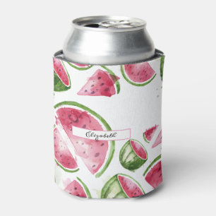 Rafraîchisseur Pour Canette Cute Watercolor Watermelon