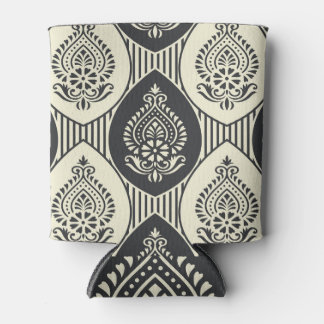 Rafraîchisseur Pour Canette Damas asiatiques traditionnelles, motif sans soudu