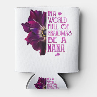Rafraîchisseur Pour Canette Dans Un Monde Plein De Grandmas Be NaNa Purple Ane