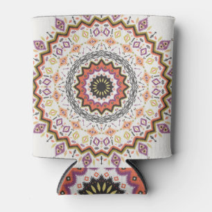 Rafraîchisseur Pour Canette Décor ethnique : Ornement autochtone Vintage