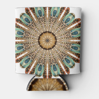 Rafraîchisseur Pour Canette Dentelles Mandala Aquarelle : Dentelles naturelles