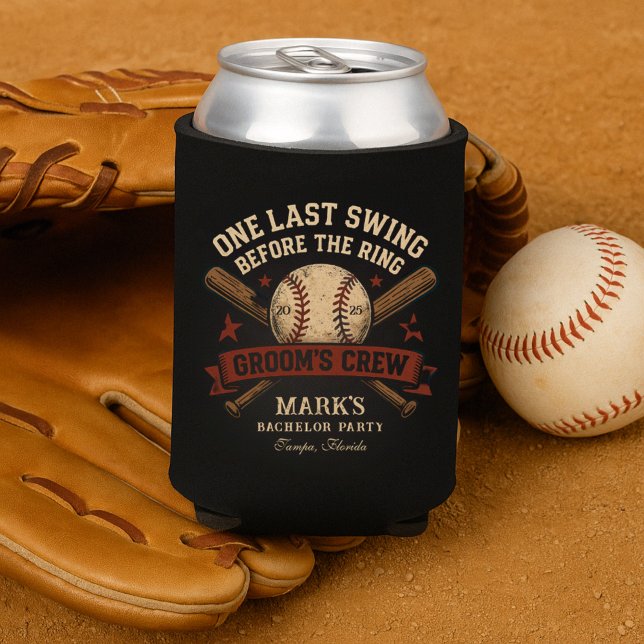 Rafraîchisseur Pour Canette Dernière partie de baseball pour l'enterrement de  (Créateur téléchargé)