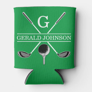 Rafraîchisseur Pour Canette Design élégant de monogramme de golf