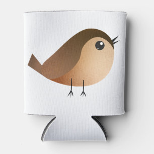 Rafraîchisseur Pour Canette Dessin animé d'oiseau moineau