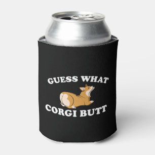 Rafraîchisseur Pour Canette Devinez Ce Corgi Butt Funny Dog Lover