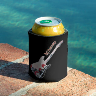 Rafraîchisseur Pour Canette DG Peintures Vallée de la Lune Rouge Guitare