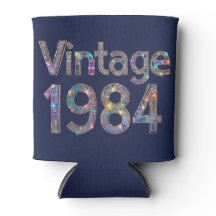 Diamond Decades : Vintage 1984 Can Cooler