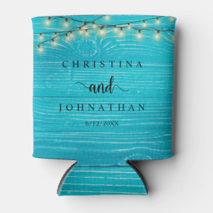 Rafraîchisseur Pour Canette Dîner et fête mariage, Lumières à cordes rustiques